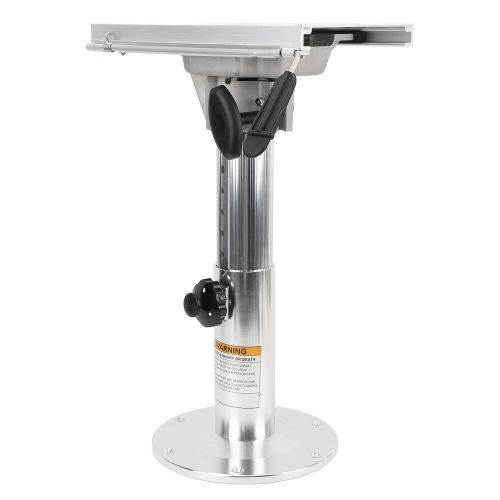 New Boat Seat Pedestal Aluminum Alloy 360 Degree Swivel 350 To 500mm Adjustable, US $208.13, image 8