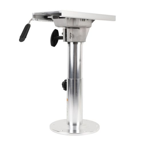 New Boat Seat Pedestal Aluminum Alloy 360 Degree Swivel 350 To 500mm Adjustable, US $208.13, image 9