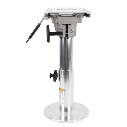 New Boat Seat Pedestal Aluminum Alloy 360 Degree Swivel 350 To 500mm Adjustable, US $208.13, image 12