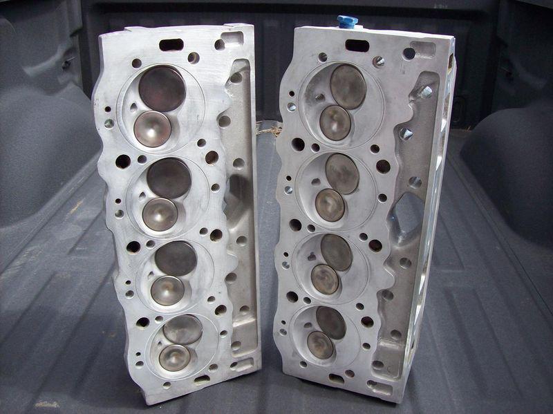 Aluminum dart 335 360 heads complete fully assembled big block chevy