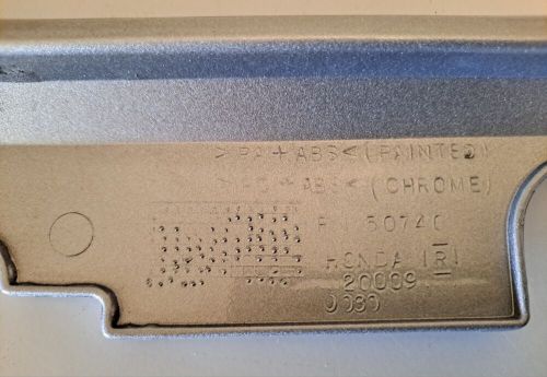 Honda GL1800 Gold Wing Passenger Step Footpeg Holder Covers OEM 2001-2010 R & L, US $20.00, image 2