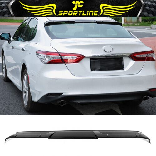 Fits 18-25 Toyota Camry Sedan V2 Style Roof Spoiler Wing Lip Gloss Black ABS, US $60.99, image 8