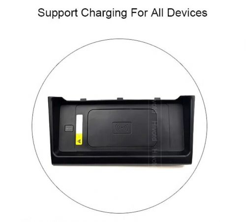 For mitsubishi outlander 2022-2024 15w wireless car charger charging pad mat