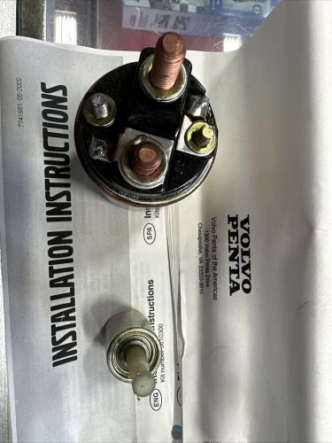 OEM Volvo Penta 3810300 Starter Solenoid Kit 3860606, US $77.00, image 2