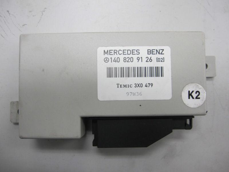 1998 mercedes s420  w140 alarm anti theft ecu control module 1408209126