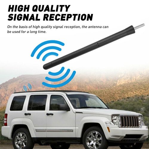 6 3/4" Short Antenna Black Mast Radio for RAM DODGE & RAM 1500 2500 3500 09-20, US $12.99, image 2