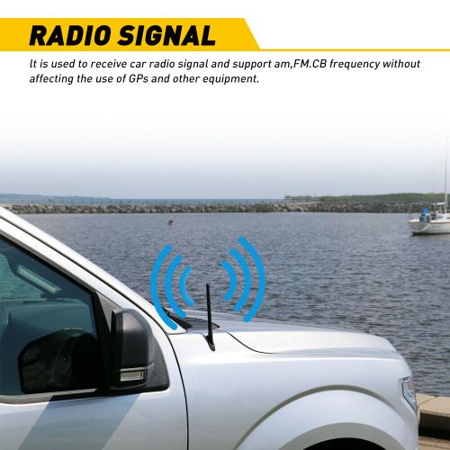 6 3/4" Short Antenna Black Mast Radio for RAM DODGE & RAM 1500 2500 3500 09-20, US $12.99, image 8