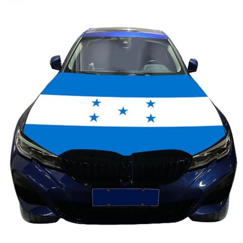 Honduras Flag Car Hood Cover Universal Size Elastic Polyester Hondurian 4x5 ft, US $19.99, image 4