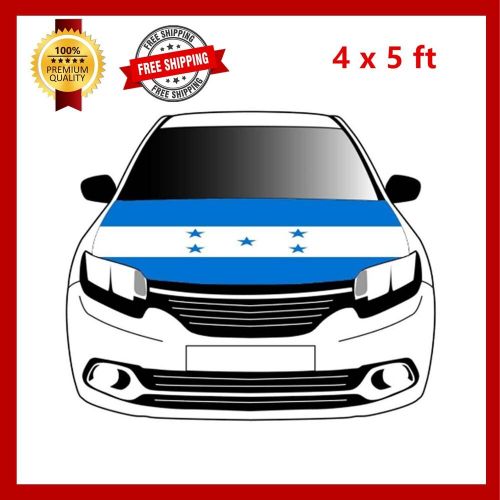 Honduras Flag Car Hood Cover Universal Size Elastic Polyester Hondurian 4x5 ft, US $19.99, image 6