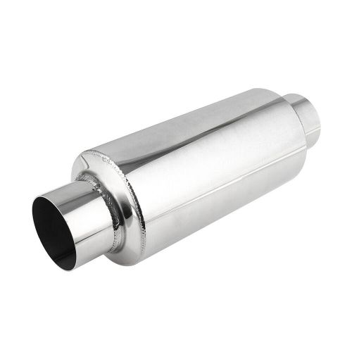 3" Inlet/Outlet 12" Long Exhaust Resonator Muffler Weld-On For Ford F-150 5.0L, US $55.49, image 4