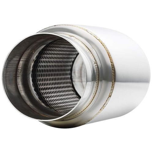 3" Inlet/Outlet 12" Long Exhaust Resonator Muffler Weld-On For Ford F-150 5.0L, US $55.49, image 5