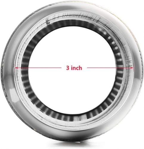 3" Inlet/Outlet 12" Long Exhaust Resonator Muffler Weld-On For Ford F-150 5.0L, US $55.49, image 11