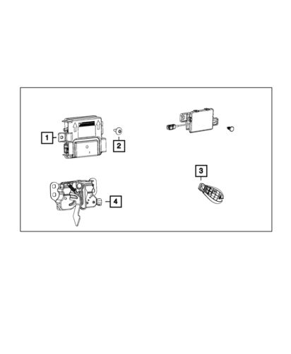 Genuine Mopar Tire Pressure Monitoring System Receiver 68363204AC, US $117.65, image 3