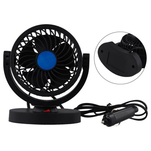 ABS Material Car Fan for Dashboard Wide Angle Air Supply Easy Installation, US $20.84, image 6