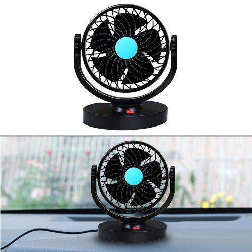 ABS Material Car Fan for Dashboard Wide Angle Air Supply Easy Installation, US $20.84, image 15