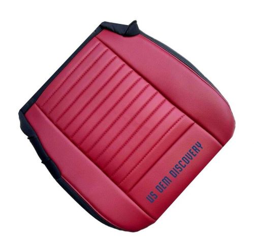 2011 Fits DODGE CHALLENGER SXT 2-Door Driver Bottom vinyl Seat Cover 2Tone RED, US $133.91, image 5