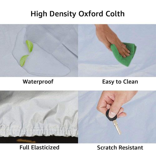 Heavy Duty Outdoor Full Car Cover 100% Waterproof Protect Fit 15-16FT Auto, US $45.90, image 7