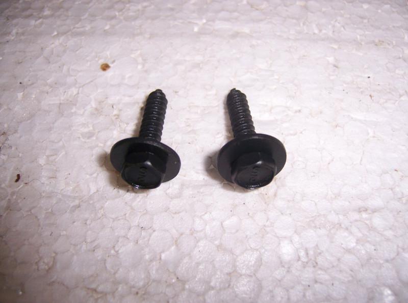 Rear bumper facia screws 2 new 1982-2002 camaro firebird