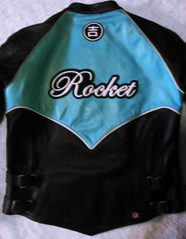 Joe rocket 'jet set' leather jacket (med) stylish & in gr8 conditn! $300+ retail