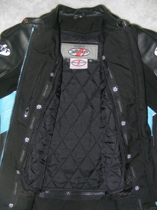 Joe Rocket 'Jet Set' Leather Jacket (Med) Stylish & in Gr8 Conditn! $300+ Retail, US $45.00, image 3