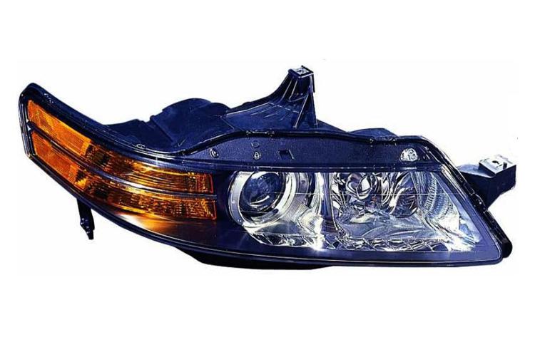 Right passenger side replacement headlight hid type 06-06 acura tl usa built