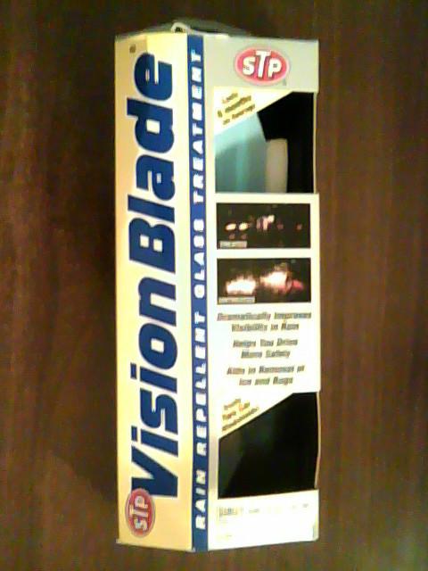 Stp vision blade rain repellent windshield glass treatment & applicator