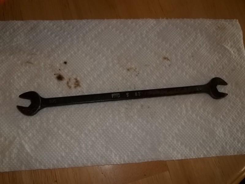 Mac s43 wrench, 5/15"x3/8".sabina, oh usa