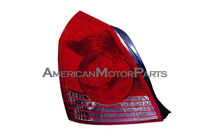 Depo driver & passenger replacement tail light 04-06 05 fit hyundai elantra 4dr