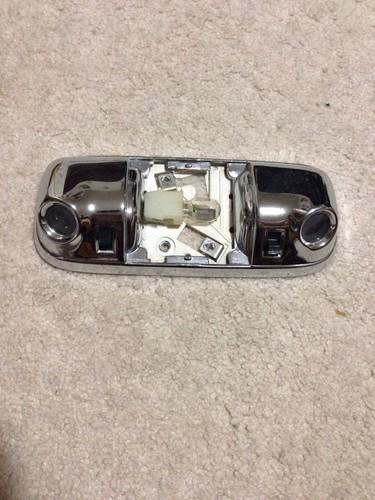 Vintage ford mercury lincoln overhead chrome dual map light dome light