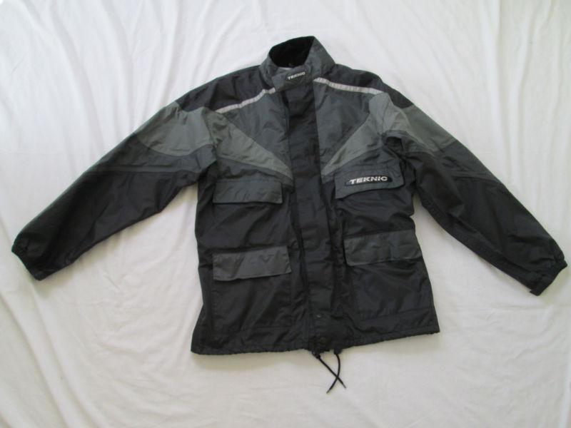 MEN'S TEKNIC MOTORCYCLE BIKER NYLON RIDING JACKET EXCELLENT, US $14.99, image 3