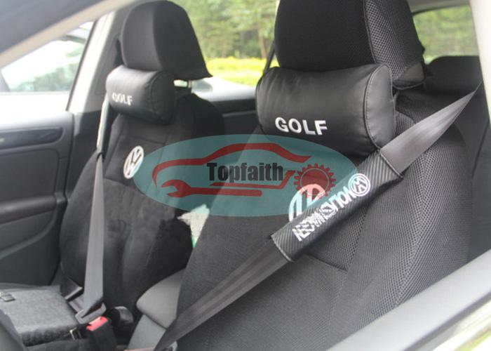2x Carbon Fiber Embroidery Seat Belt Shoulder Pad Cushions Cover For BMW M M3 M5, US $14.20, image 5