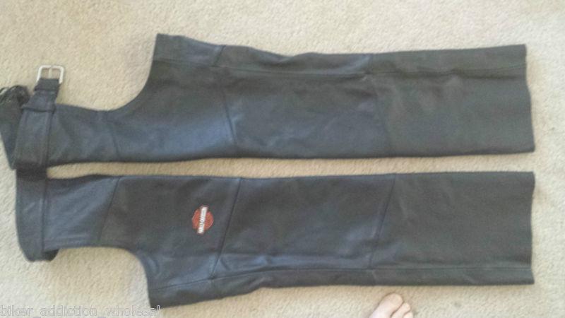 Harley Davidson Men's Leather Chaps - Medium, US $112.99, image 2
