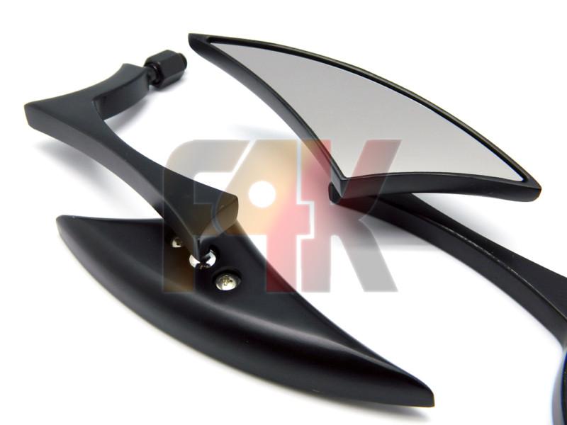 NEW BLACK SPEAR BLADE REARVIEW MIRRORS FOR HARLEY SOFTAIL SPORSTER XL DYNA GLIDE, US $19.95, image 5