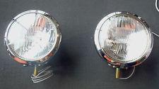 Motorcycle headlight 4-1/2 bulb sealed beam halogen chopper bobber harley