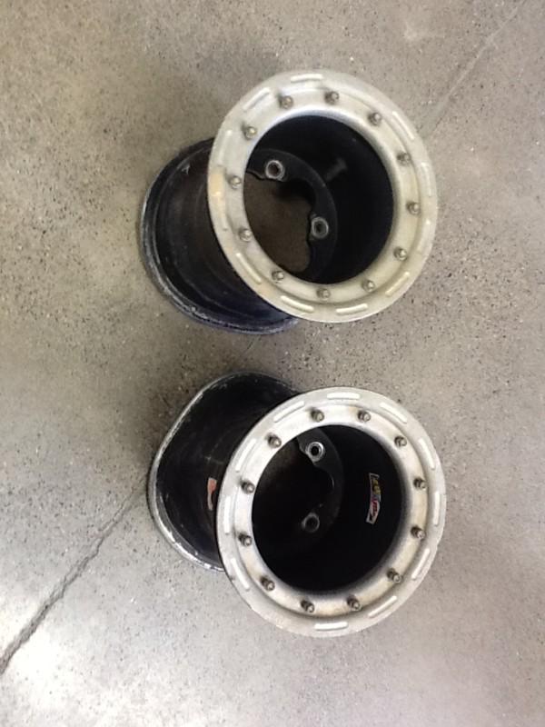 Trx 400ex 450r 300ex ltz400 ltr450 rear douglas beadlock wheels 250r kfx450 8x8