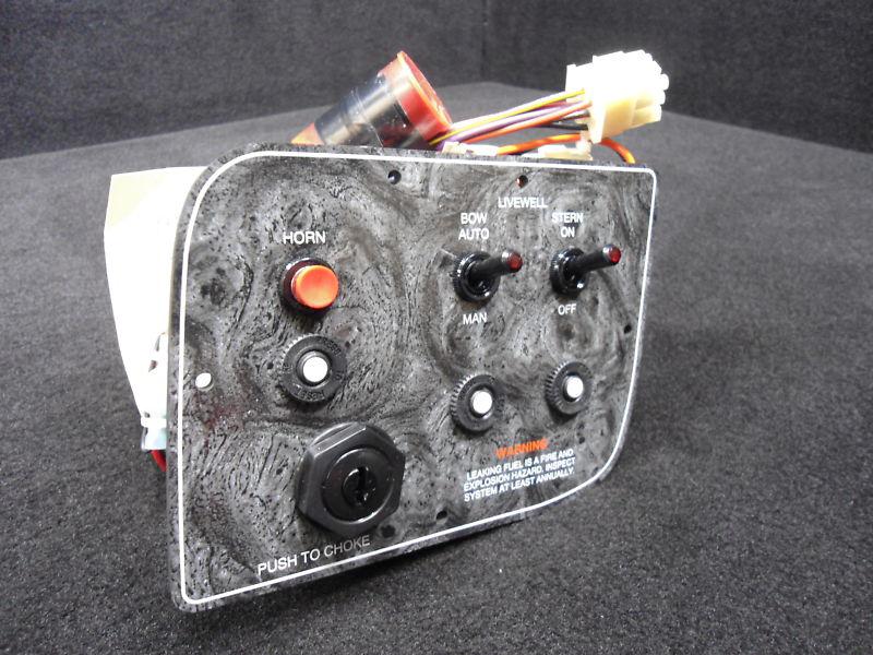 Purchase FISHING BOAT HORN & CHOKE DASH PANEL WITH SWITCHES CONTROL