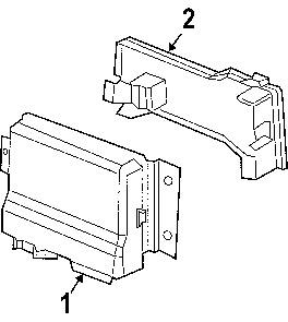 Gmc 12588923 genuine oem factory original control module