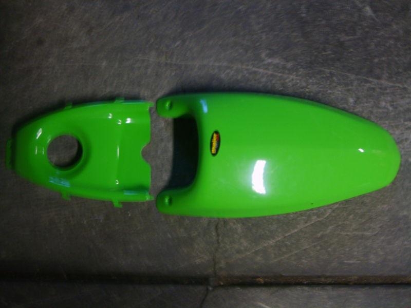 Kawasaki kxf 400 suzuki ltz 400 race hood green tank cover green maier new!