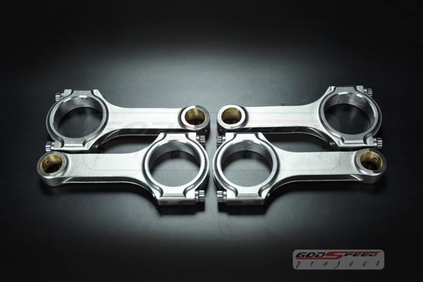 Gsp wrx sti legacy impreza ej20 ej25 gc8 gdb turbo/na forged beam rods w/bolts