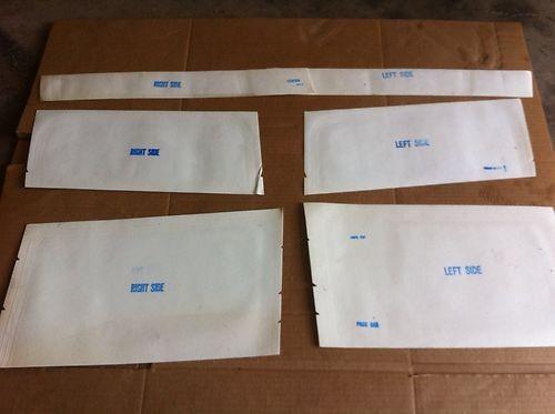 1969 camaro z28 stripe  pace car and stencil kit z/28 67 68 69