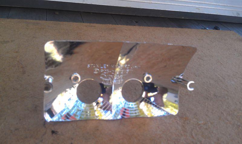 1982 honda cb900 custom tail light reflector plate  cb900c cb 900 cb900 c 1980