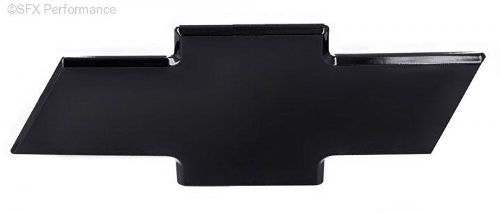 Chevrolet s10 grille emblem black smooth 1998-2003 ( w/ flush headlight ) 96041k