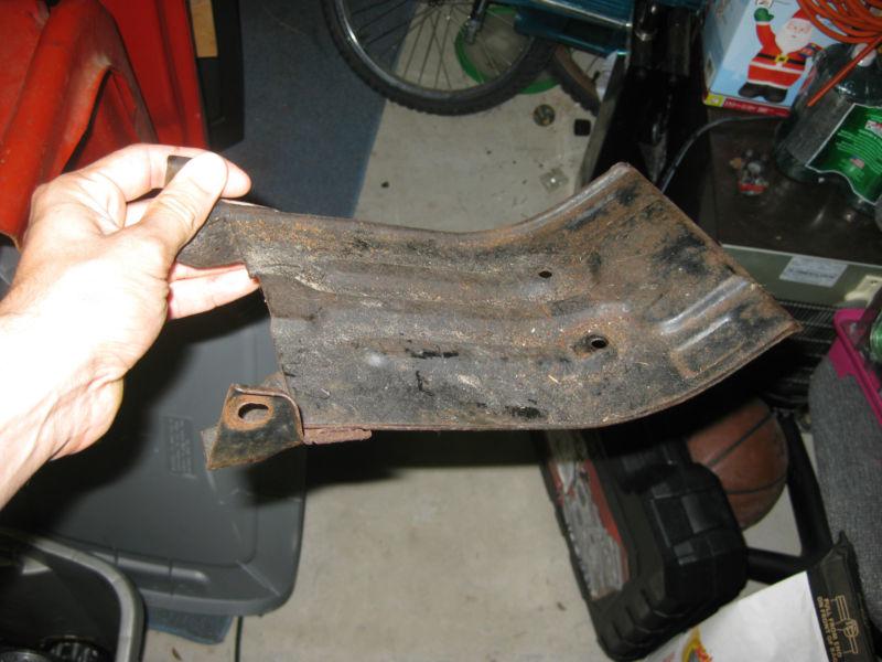 Kawasaki ke100 skidplate