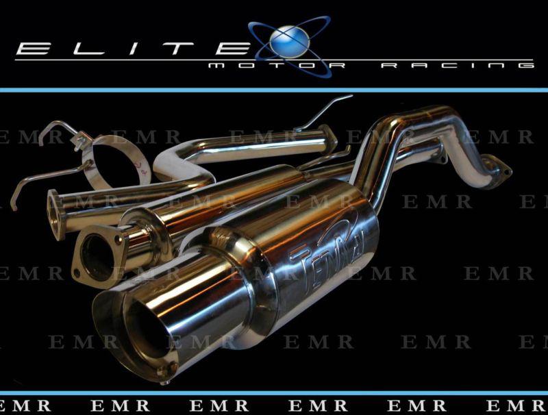 Tenrai serie n1 catback exhaust system 92-00 civic 2/4d