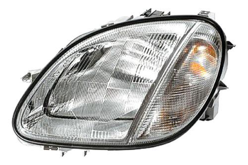 Replace mb2502127 - 98-99 mercedes slk class front lh headlight assembly halogen