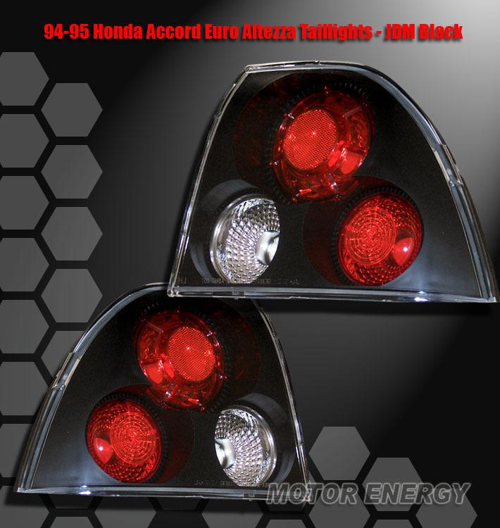 Purchase 19941995 HONDA ACCORD JDM EURO ALTEZZA TAIL LIGHTS BLK in