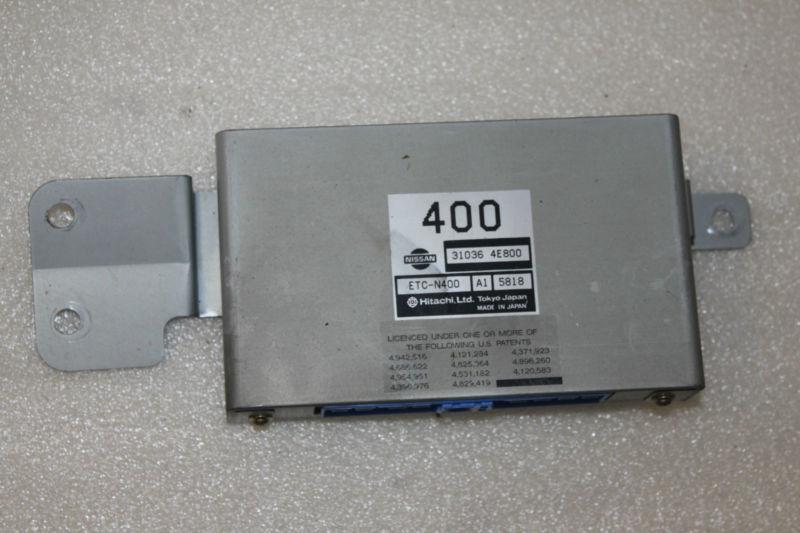 96 Nissan Altima GXE Transmission Computer TCM - ETC-N400, US $45.00, image 2
