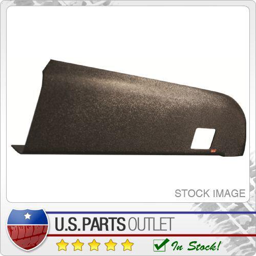 Westin 72-41611 wade truck bed side rail protector smooth w/holes black