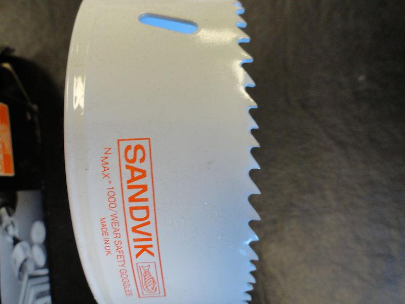 SANDVIK HOLE SAW SANDFLEX 3830-133-US BI-METAL 5-1/4