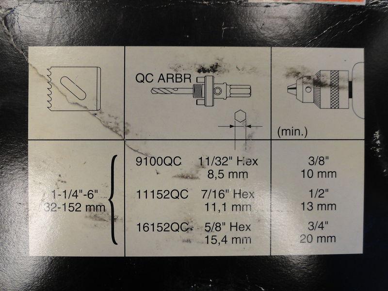 SANDVIK HOLE SAW SANDFLEX 3830-133-US BI-METAL 5-1/4